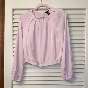 NWOT Express pink blouse